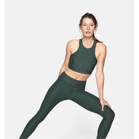 Outdoor Voices 7/8 Warmup Legging Hunter Green - Picture 2 of 10